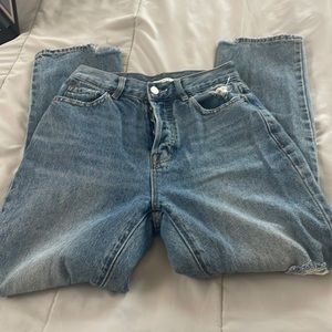 pacsun high rise straight jeans size 24